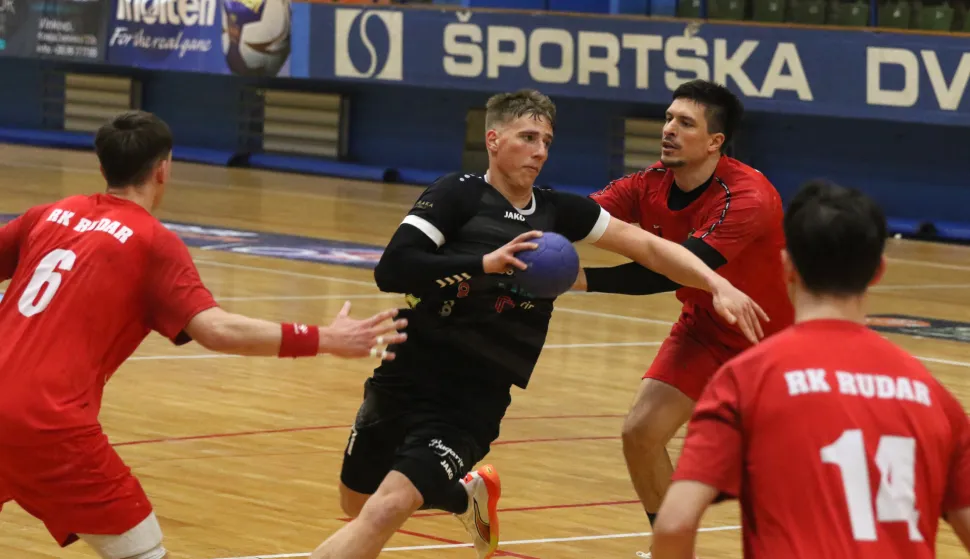 Osijek, 21. 02. 2026, SD Zrinjevac, rukomet, Osijek - Rudar (Rude), Premijer liga - Liga za ostanak.snimio GOJKO MITIĆ