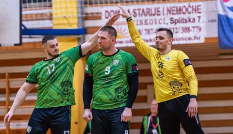 Vratar Bjelin-Spačve Sandro Kolar imao je 19 obrana, a Ivan Lasić (17) postigao je &scaron;est pogodaka Poreču