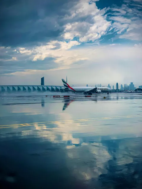 DUBAI - ZRAČNA LUKA, AERODROM, AVION