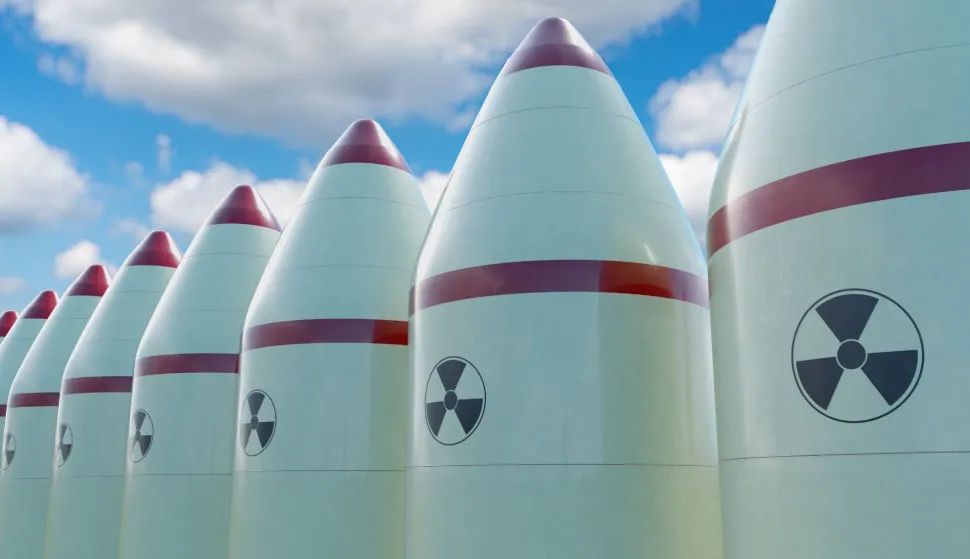 MAGAZINTwelve Thousand Bombs: A Nuclear Weapons Seminar Series - News - Illinois StateMany nuclear missiles. 3D rendered illustration.