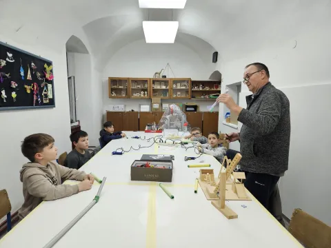 STEM radionice u Domu tehnikeOsijek, veljača 2026.Snimila: Ena Dumenčić