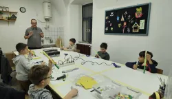 STEM radionice u Domu tehnikeOsijek, veljača 2026.Snimila: Ena Dumenčić