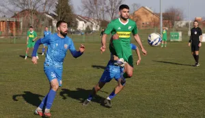 Čepin, 01. 03. 2026., Igrali&scaron;te u Čepinu, Čepin - Tomislav (Cerna), Treća NL Istok, nogometSNIMIO BRUNO JOBST