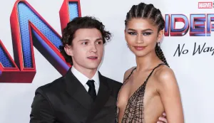 Actor Tom Holland and actress Zendaya Coleman arrive at the Los Angeles Premiere Of Columbia Pictures' 'Spider-Man: No Way Home' held at the Regency Village Theatre on December 13, 2021 in Westwood, Los Angeles, California, United States. Photo by Xavier Collin/Image Press Agency/ABACAPRESS.COM
