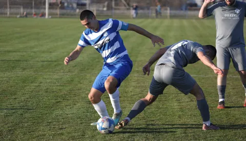 Livana, 01. 03. 2026., Igrali&scaron;te u Livani, Tomislav (Livana) - Hajduk (Popovac), MŽNL Osječko-baranjska, nogometSNIMIO BRUNO JOBST