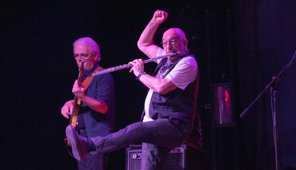 Ian Anderson during JETHRO TULL, Music Concert in Padova, Italy, February 06 2022