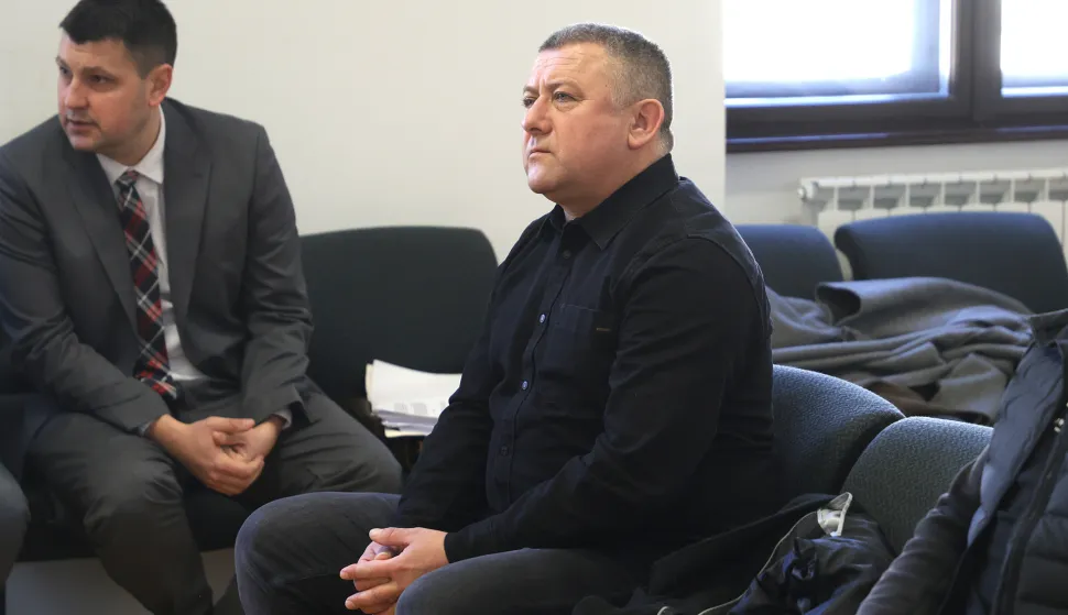 Osijek, 04. 02. 2025., Županijski sud Osijek, Damir Dekanić, suđenjeSNIMIO BRUNO JOBST