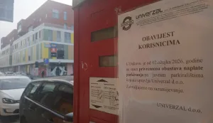 ĐakovoPrivremeno obustavljena naplata parkiranja u ĐakovuOžujak 2026.