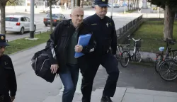 13.02.2026., Osijek - Gradonacelnika Nove Gradiske Vinka Grgica, policija je privela na Zupanijski sud kod istraznog sudca. Photo: Davor Javorovic/PIXSELL