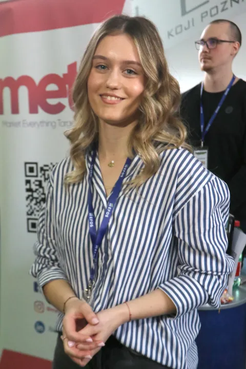 Osijek, 04. 03. 2026, Ekonomski fakultet Osijek, Panel: &Scaron;to nakon EFOS-a, predstavljanje studentskih udruga. Ena Bučićsnimio GOJKO MITIĆ