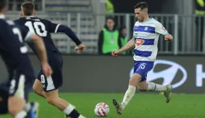 25.01.2026., Osijek - SuperSport HNL, 19. kolo, NK Osijek - GNK Dinamo. Jon Mersinaj Photo: David Jerkovic/PIXSELL