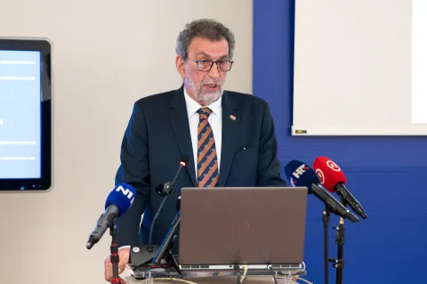 04.03.2026., Ministarstvo znanosti, obrazovanja i mladih, Zagreb &ndash; Predstavljena konacna verzije Pravilnika o izmjenama i dopunama Pravilnika o kriterijima za izricanje pedagoskih mjera. Photo: Luka Antunac/PIXSELL
