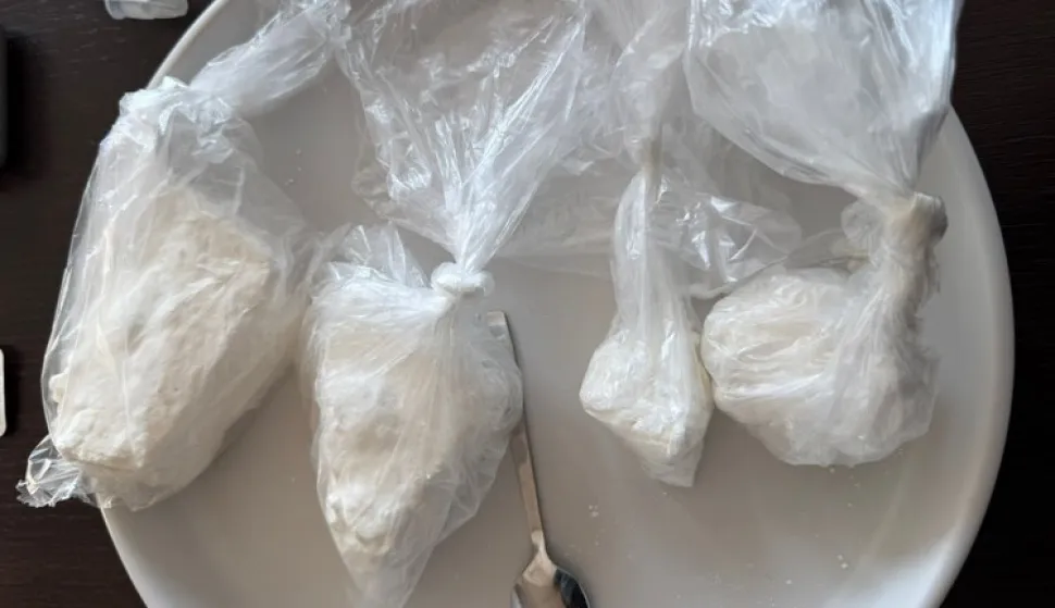 Zaplijenjeni kokain u Zagrebu