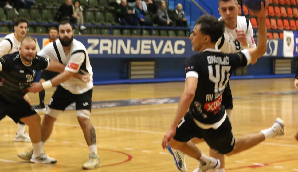 Osijek, 05. 12. 2025, Sportska dvorana Zrinjevac, rukomet, Osijek - Poreč, Paket24 Premijer liga.snimo GOJKO MITIĆ