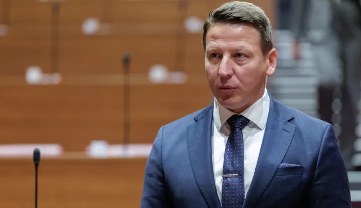 Zagreb, 03.02.2026. - Nastavak 8. sjednice 11. saziva Hrvatskog sabora.Na fotografiji Dario Zurovec.foto HINA/ Edvard &Scaron;U&Scaron;AK/ es