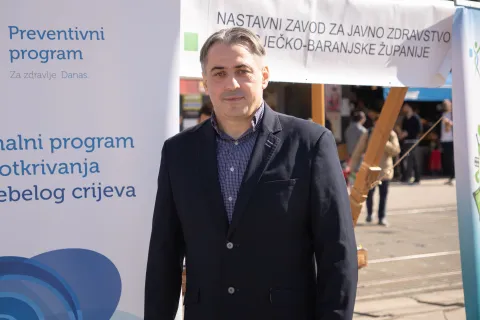 Osijek, 7. 3. 2026., Svjetski dan svijesti o raku debelog crijevaRak debelog crijeva; medicina; karcinom; debelo crijevo; svijest