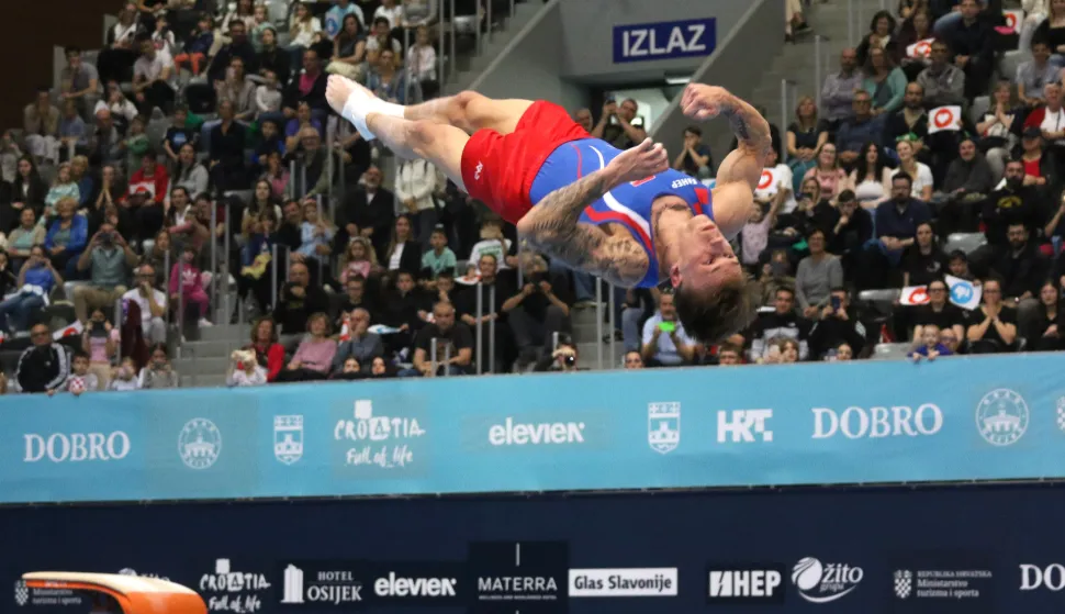 Osijek, 12. 05. 2025, SD Gradski vrt, Dobro World Cup 2025, Osijek. Final day 1. Aurel Benović.snimio GOJKO MITIĆ