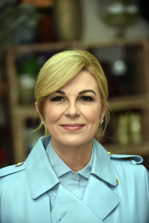 Zagreb, 06.03.2026 (nedeljni broj) - Kolinda Grabar Kitarovic, uz razgovor E.Prodana.foto Davor Kovacevicnedeljni broj