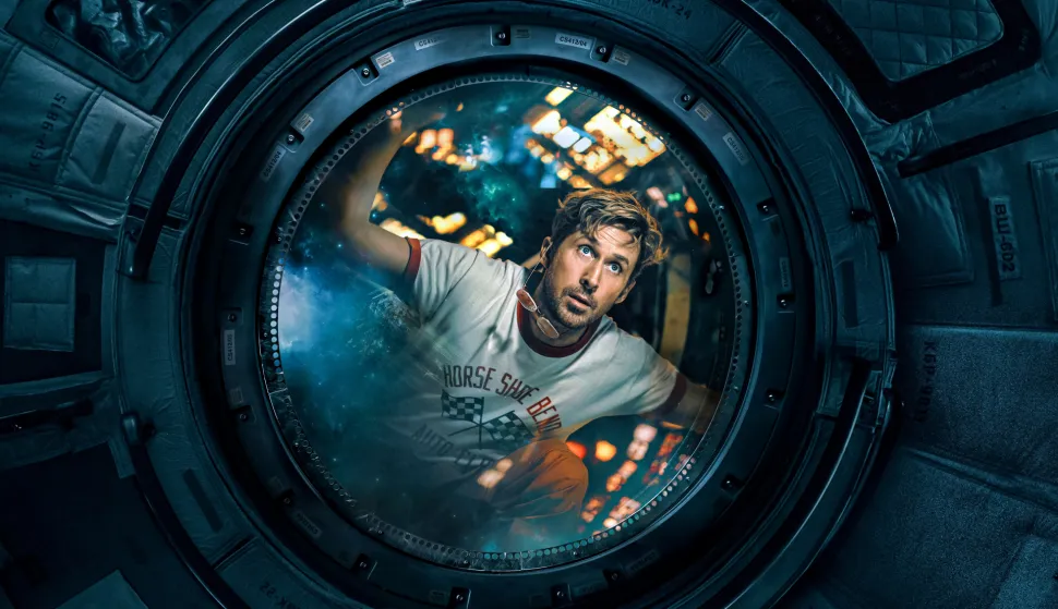 USA. Ryan Gosling in (C)Amazon MGM Studios new movie: Project Hail Mary (2026). Plot: Science teacher Ryland Grace wakes up alone on a spaceship light-years from Earth. As his memory returns, he uncovers a mission to stop a mysterious substance killing the sun, and save Earth. An unexpected friendship may be the key. Ref:LMK106-J11649-040326 Supplied by LMKMEDIA. Editorial Only. Landmark Media is not the copyright owner of these Film or TV stills but provides a service only for recognised Media outlets. pictures@lmkmedia.com Photo: Supplied by LMK/ipa-agency.net/IPA