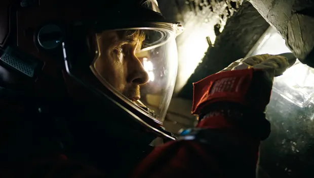 USA. Ryan Gosling in a scene from (C)Amazon MGM Studios new movie: Project Hail Mary (2026). Plot: Science teacher Ryland Grace wakes up alone on a spaceship light-years from Earth. As his memory returns, he uncovers a mission to stop a mysterious substance killing the sun, and save Earth. An unexpected friendship may be the key. Ref: LMK110-J11577-110226 Supplied by LMKMEDIA. Editorial Only. Landmark Media is not the copyright owner of these Film or TV stills but provides a service only for recognised Media outlets. pictures@lmkmedia.com Photo: Supplied by LMK/ipa-agency.net/IPA