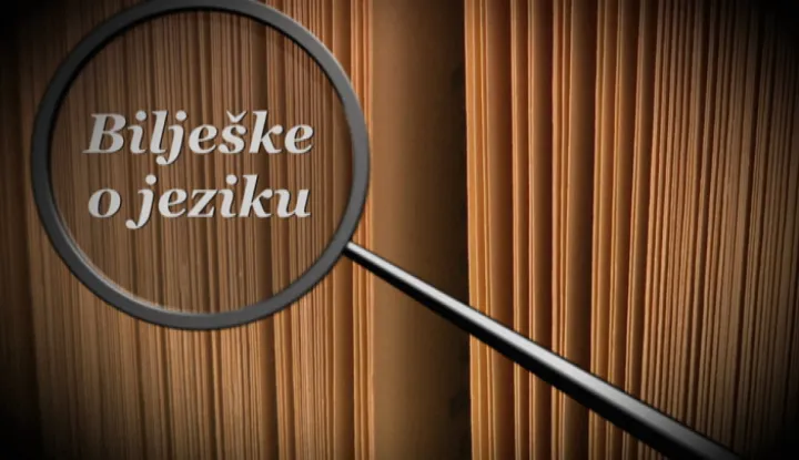 bilje&scaron;ke o jeziku