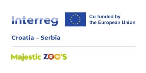 Majestic Zoo naljepnica - logotip za Marketing