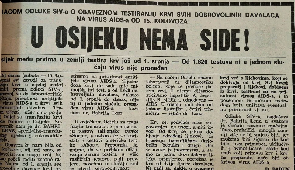 Osamdesete su bile godine - priča o AIDS-u