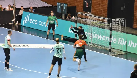 Vratar NEXE-a Mihailo Radovanović zaustavljao je &scaron;uteve gostiju iz Njemačke