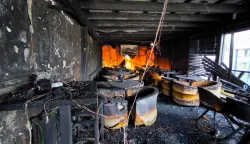 Izgorio noćni klub Mr. Jack u Virovitici