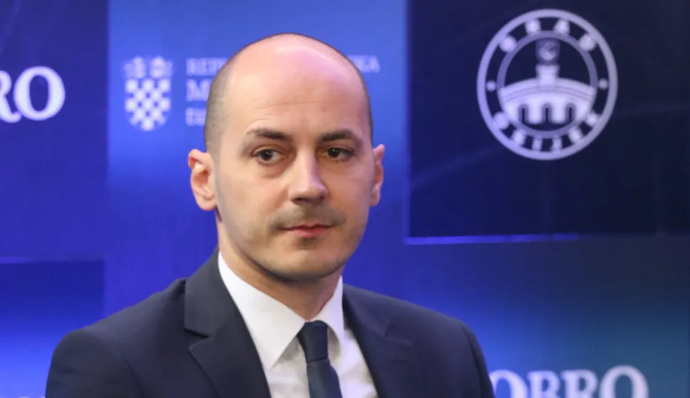 Osijek, 18. 03. 2026, Sokolski dom. Press konferencija, najava 17. Dobro World Cup Osijek. Marijo Možnik.snimio GOJKO MITIĆ