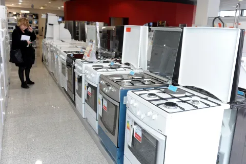 25.01.2009.,Zagreb - Skorpikova, ducan bijele tehnike Ekos, stednjak, rPhoto: Goran Stanzl/Vecernji list