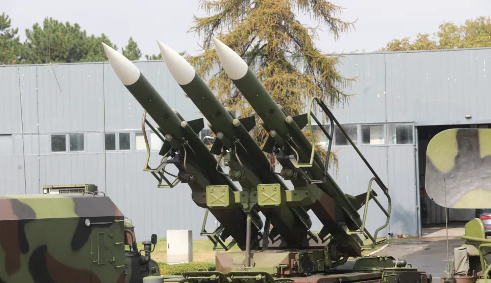 25, September, 2023, Belgrade - The 11th international arms and military equipment fair "PARTNER 2023" will be held from September 25 to 28 at the Belgrade Fair. Photo: Milos Tesic/ATAImages25, septembar, 2023, Beograd - 11. medjunarodni sajam naoruzanja i vojne opreme "PARTNER 2023" bice odrzan od 25. do 28. septembra na Beogradskom sajmu. Photo: Milos Tesic/ATAImages Photo: Milos Tesic/ATAImages/PIXSELL