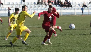 Vi&scaron;njevac, 01. 03. 2026., Igrali&scaron;te u Vi&scaron;njevcu, Vi&scaron;njevac - Fru&scaron;kogorac (Ilok), MŽNL Osječko-baranjska, nogometSNIMIO BRUNO JOBST