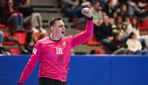 15.02.2025., SD Tresnjevka, Kutija sibica, Zagreb - Paket24 Premijer liga, Liga za prvaka, 1. kolo, RK Zagreb - RK Bjelin Spacva Vinkovci. Sandro Kolar Photo: Goran Stanzl/PIXSELL