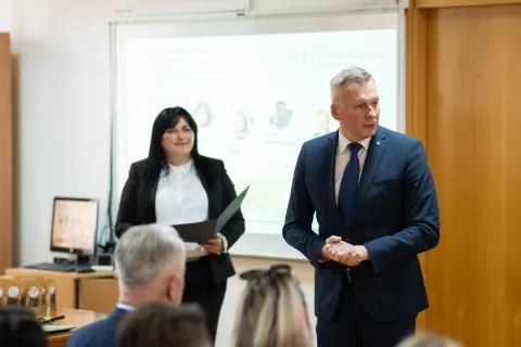 Osijek, 13. 3. 2026., Okusi budućnosti iz Slavonije, Prehrambeno tehnolo&scaron;ki fakultet OsijekTihomir Florijančić; okusi budućnosti; Slavonija; hrana; PTFOS; prehrana