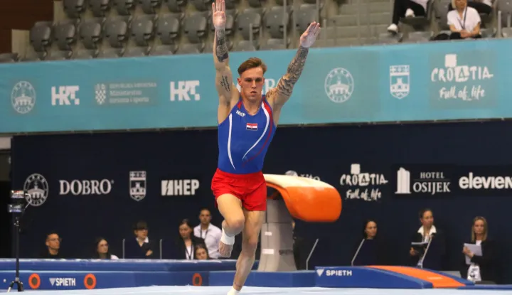 Osijek, 10. 05. 2025, SD Gradski vrt, Dobro World Cup 2025, Osijek. Qulifications day 1. Parter, Aurel Benović.snimio GOJKO MITIĆ