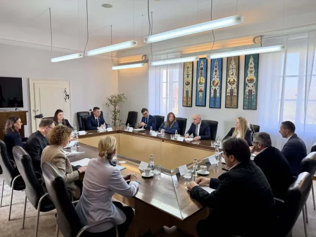 Ministrica kulture i medija Nina Obuljen Koržinek za radnog posjeta istoku&nbsp;Vukovarsko-srijemske županije&nbsp; ožujak 2026.