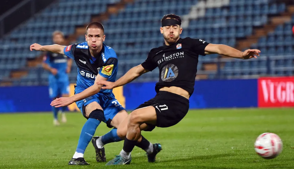 26.09.2025. stadion Anđelko Herjavec, Varaždin8. kolo SuperSport HNL 25/26 između NK Varazdin i NK VukovarNa fotografiji Aleksa LatkovićPhoto: Marko Jurinec /HINA