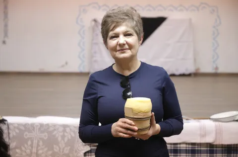 Osijek, 13. 03. 2026., K. P. Svačića 36, &Scaron;okačka grana, &Scaron;to su jeli na&scaron;i stari, 20-ta godi&scaron;njica, Zlata Vasiljević (urednica Hrvatske riječi u Subotici) - HKUD Vladimir Nazor Subotica; Somborski sir SNIMIO BRUNO JOBST