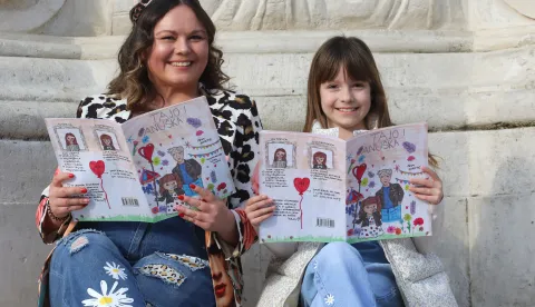 Odgojiteljica Ana Juretić i 8-godi&scaron;nja Lota Ilija&scaron; udružile kreativnost: Teta napisala priču, a nećakinja ju ilustrirala