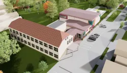 Dvorana u &Scaron;titaru, vitzualizacijafoto: VSŽ