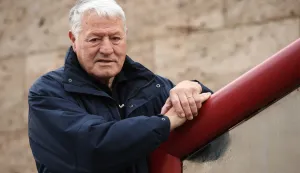 14.01.2016., Zagreb - Zlatko &Scaron;imenc, bivsi hrvatski reprezentativac u vaterpolu i rukometu. Na Olimpijskim igrama u Tokiju 1964. g. igra za reprezentaciju Jugoslavije te osvaja srebrnu medalju u vaterpolu."nPhoto: Robert Anic/PIXSELL "n 