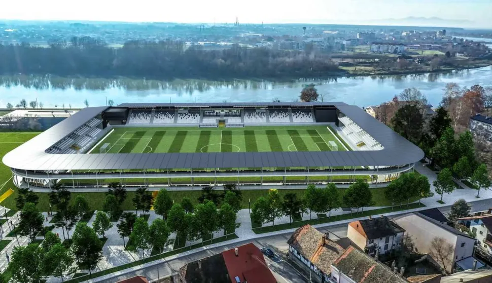 Stadion kraj Save postaje moderno nogometno zdanje