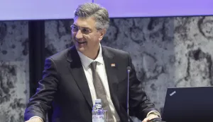 Zagreb, 18.03.2026 - Redovita sjednica Vlade RH. Na fotografiji Andrej Plenković.foto HINA/ Admir BULJUBA&Scaron;IĆ/ abu