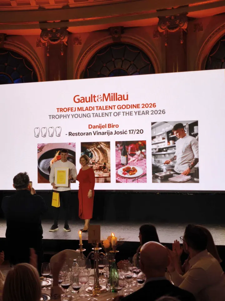 Slavonija i Baranja jo&scaron; su jednom potvrdile svoj snažan uzlet na hrvatskoj gastronomskoj karti i to na najrelevantnijoj adresi - na gala večeri i predstavljanju novog izdanja prestižnog vodiča Gault&Millau za 2026. godinu.