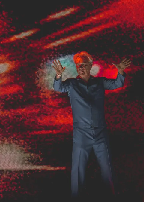 David Byrne u Cardiffu