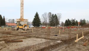 ORAHOVICA - OŽUJAK 2026. - Gradili&scaron;te za novu &scaron;kolu je već u punom pogonuSNIMIO: VLADIMIR GRGURIĆ