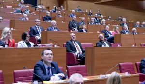 18.03.2026., Zagreb - Sabor je 9. sjednicu nastavio raspravom o izvjescima predsjednika Vrhovnog suda Republike Hrvatske o stanju sudbene vlasti za 2022., 2023. i 2024. godinu. Photo: Patrik Macek/PIXSELL