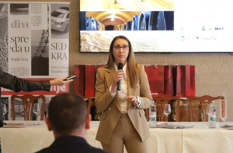 Osijek, 19. 03. 2026., Hotel Waldinger, konferencija, okrugli stol, Zlatna Slavonija, Sandra Posavec SNIMIO BRUNO JOBST