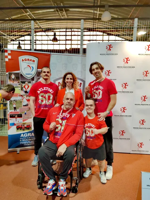 Dvoransko PH u paraatletici: Županović i Uranjek na postoljuFOTO: USTUPLJENA FOTOGRAFIJA